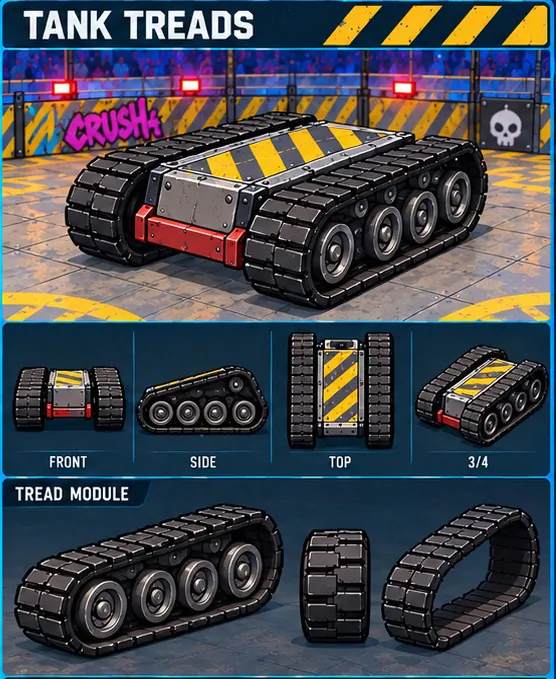 Tracked drive concept