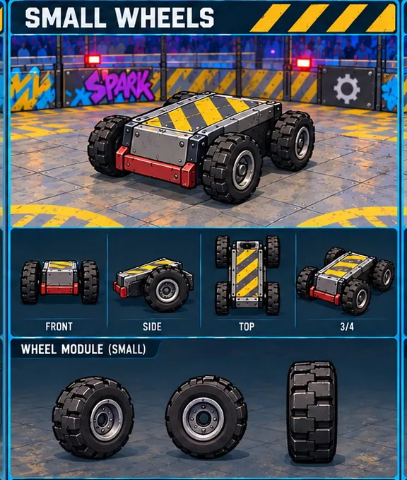 Wheel drive concept